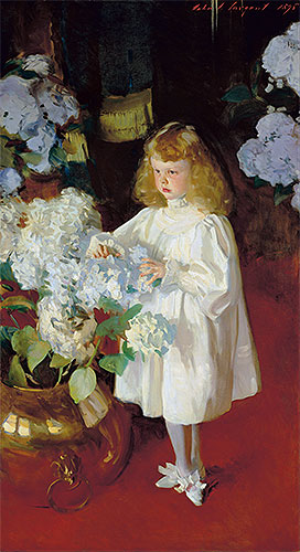 Helen Sears, 1895 | Sargent | Painting Reproduction
