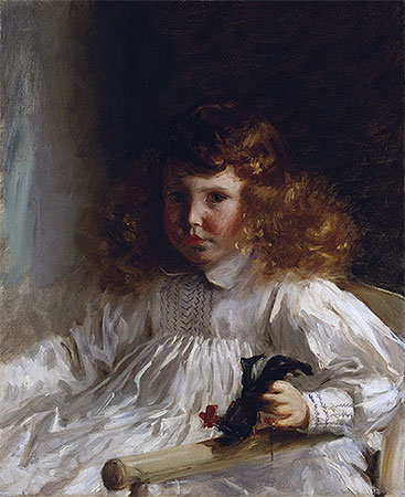 Portrait of Leroy King as a Young Boy, 1888 | Sargent | Gemälde Reproduktion