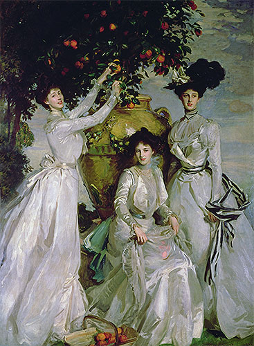 The Acheson Sisters, 1902 | Sargent | Painting Reproduction