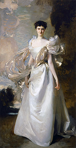 Daisy Leiter (Margaret Hyde, 19. Gräfin von Suffolk) | Sargent | Gemälde Reproduktion