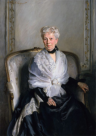 Frau Edward Goetz | Sargent | Gemälde Reproduktion
