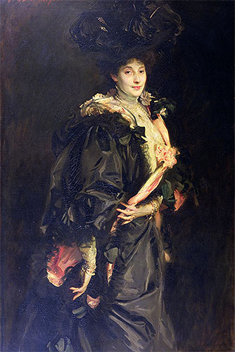 Porträt der Lady Sassoon | Sargent | Gemälde Reproduktion