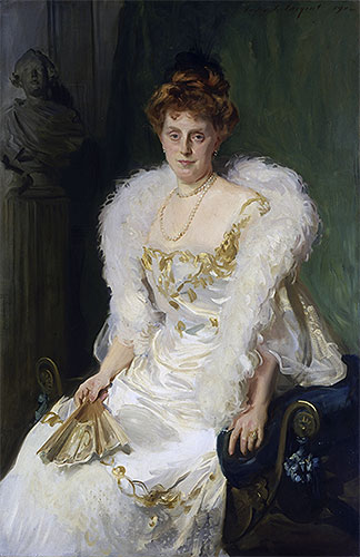 Portrait of Mrs. Charles Beatty Alexander (nee Harriet Crocker), 1902 | Sargent