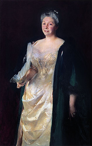 Mrs. William Playfair, 1887 | Sargent | Gemälde Reproduktion