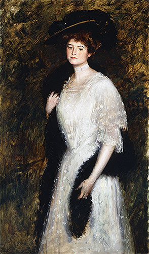 Mrs. George Mosenthal, 1906 | Sargent | Painting Reproduction