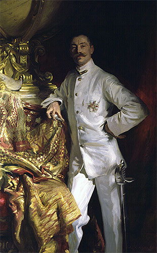 Sir Frank Swettenham, 1904 | Sargent | Gemälde Reproduktion
