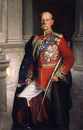 Frederick Sleigh Roberts, 1st Earl Roberts, 1906 | Sargent | Painting Reproduction