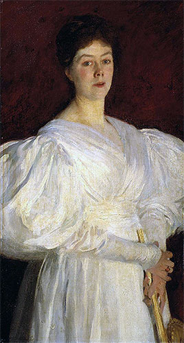 Mrs Frederick Barnard, 1885 | Sargent | Painting Reproduction