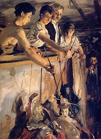 Marionetten | Sargent | Gemälde Reproduktion