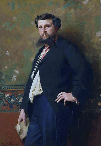 Edouard Pailleron, 1879 | Sargent | Painting Reproduction