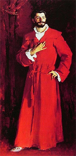 Dr. Pozzi zu Hause | Sargent | Gemälde Reproduktion