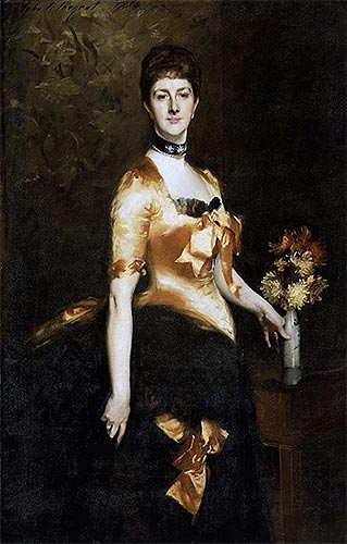 Edith, Lady Playfair (Edith Russell) | Sargent | Gemälde Reproduktion