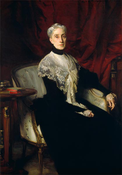 Ellen Peabody Endicott (Mrs. William Crowninshield Endicott) | Sargent | Painting Reproduction