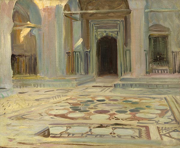 Pavement, Cairo, 1891 | Sargent | Painting Reproduction