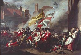 The Death of Major Peirson, 6 January 1781, 1783 by John Singleton Copley | Painting Reproduction