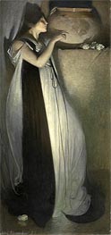 Isabella und der Topf mit Basilikum | John White Alexander | Gemälde Reproduktion