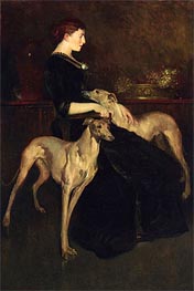 Anna Palmer Draper, 1888 von John White Alexander | Gemälde-Reproduktion