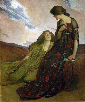 Erinnerungen, 1903 | John White Alexander | Gemälde Reproduktion
