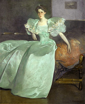 Miss Helen Manice, 1895 | John White Alexander | Painting Reproduction