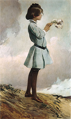 Geraldine Russell | John White Alexander | Painting Reproduction