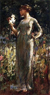 A King's Daughter, 1889 | John White Alexander | Gemälde Reproduktion