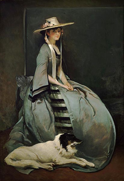 Aurora Leigh, 1904 | John White Alexander | Gemälde Reproduktion