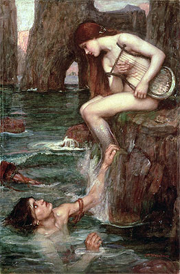 The Siren, 1900 | Waterhouse | Gemälde Reproduktion