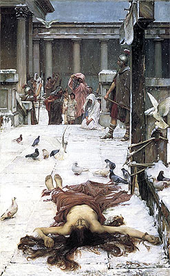 Saint Eulalia | Waterhouse | Painting Reproduction
