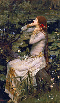 Ophelia | Waterhouse | Gemälde Reproduktion