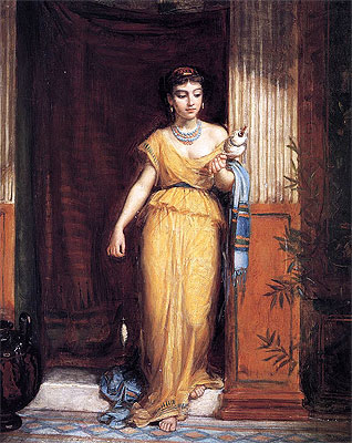 La Fileuse, 1874 | Waterhouse