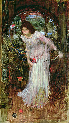 The Lady of Shalott | Waterhouse | Painting Reproduction