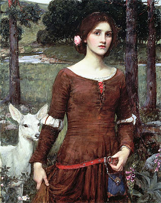 The Lady Clare, 1900 | Waterhouse | Gemälde Reproduktion