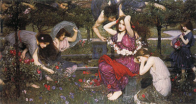 Flora and the Zephyrs, 1897 | Waterhouse