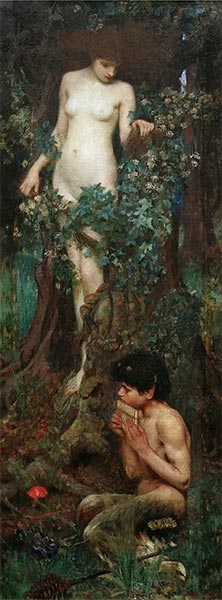 A Hamadryad, 1893 | Waterhouse | Painting Reproduction