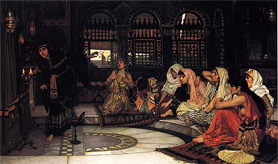 Consulting the Oracle, 1884 | Waterhouse | Painting Reproduction