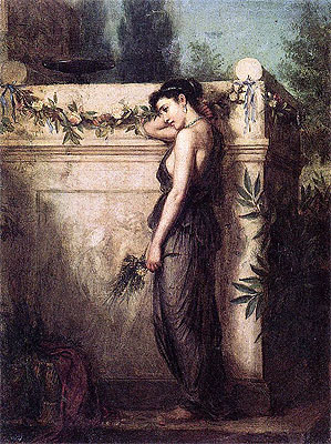 Gone, But Not Forgotten | Waterhouse | Painting Reproduction