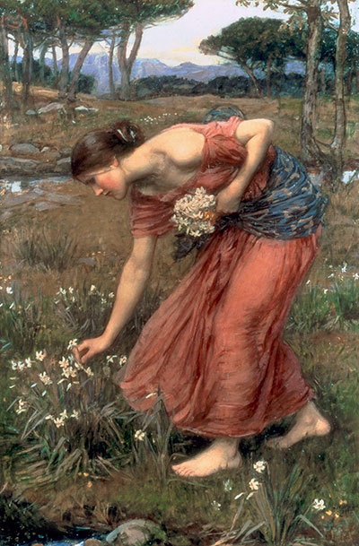 Narcissus, 1912 | Waterhouse | Painting Reproduction