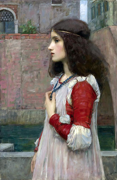 Juliet, 1909 by Waterhouse | Painting Reproduction
