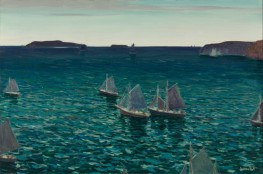 Out to Sea | Jonas Lie | Painting Reproduction