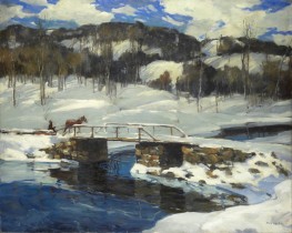 Logging Road | Jonas Lie | Painting Reproduction