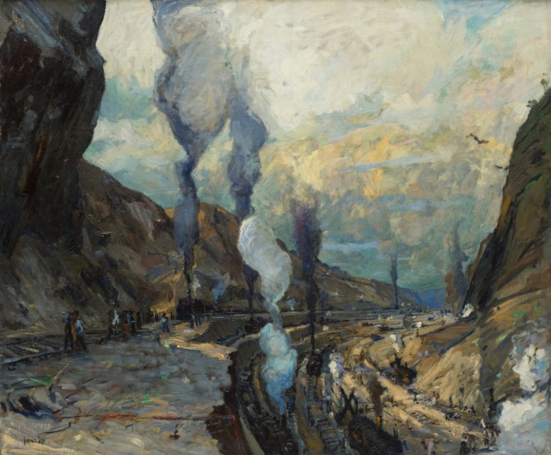 Jonas Lie | Culebra Cut, 1913 Culebra Cut, 1913 | Jonas Lie