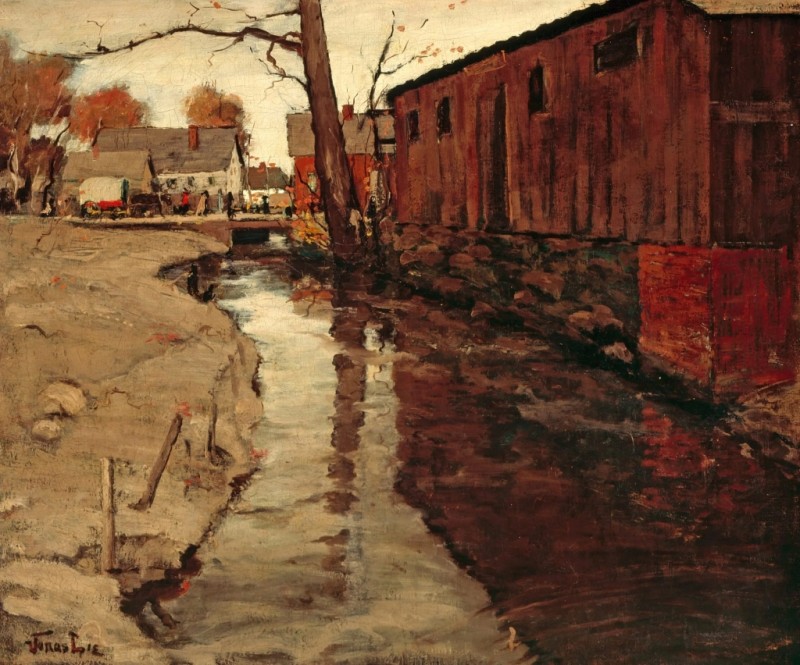 Jonas Lie | Mill-Race, 1903 Mill-Race, 1903 | Jonas Lie