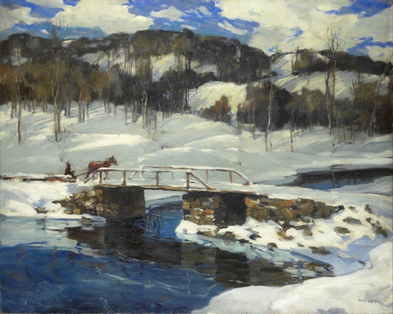 Jonas Lie | Logging Road, 1922 Logging Road, 1922 | Jonas Lie