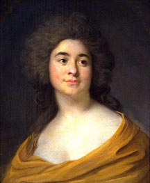 Portrait of a Woman, c.1785 von Joseph-Siffred Duplessis | Gemälde-Reproduktion