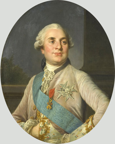 Porträt von Louis XVI, c.1775/93 | Joseph-Siffred Duplessis | Gemälde Reproduktion