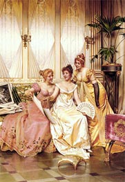 The Three Connoisseurs, Undated by Soulacroix | Painting Reproduction
