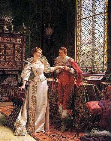The Marriage Proposal, Undated | Soulacroix | Painting Reproduction