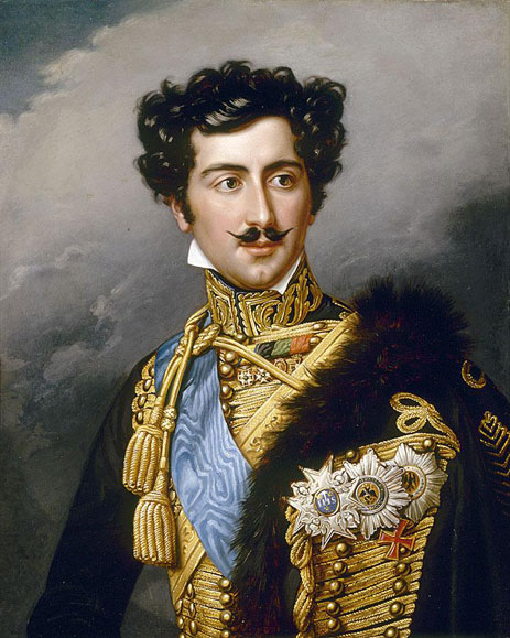 Portrait of King Oskar of Sweden as Crown Prince, undated | Joseph Karl Stieler | Gemälde Reproduktion