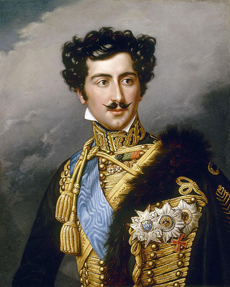 Portrait of King Oskar of Sweden as Crown Prince, n.d. by Joseph Karl Stieler | Painting Reproduction