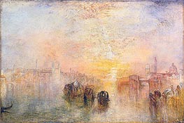 Going to the Ball (San Martino), 1846 by J. M. W. Turner | Painting Reproduction